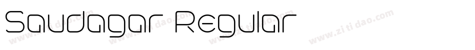 Saudagar Regular字体转换